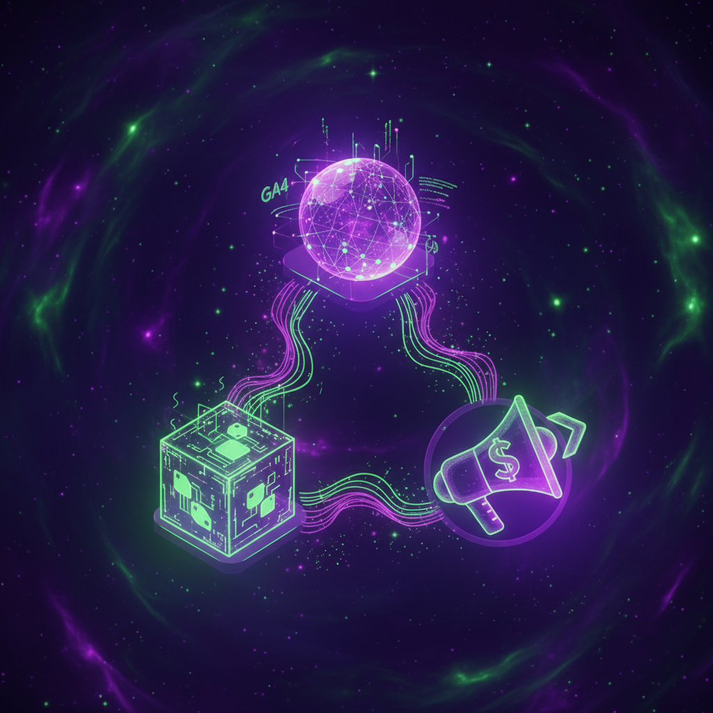 GA4 + GTM + Google Ads інтеграція — три платформи зєднані, file => ga4-integration-trio],

    [slug => ga4-gtm-google-ads-analytics-2, after_h2 => 5 помилок, через які аналітика бреше,
     prompt =>  . A holographic analytics dashboard showing distorted, glitching charts and wrong numbers. A magnifying glass revealing the truth behind broken data. Illusion vs reality split.,
     alt => Аналітика що бреше — 5 помилок GA4 і GTM, file => ga4-analytics-lies],

    [slug => ai-tools-marketer-2026, after_h2 => Чому AI-стек, а не один інструмент,
     prompt =>  . A holographic toolbox opening to reveal multiple floating AI tool icons — a brain, a search lens, a paint brush, automation gears. Each tool glowing its own color. Swiss army knife concept.,
     alt => AI-стек маркетолога — набір спеціалізованих інструментів, file => ai-tools-stack],

    [slug => ai-tools-marketer-2026, after_h2 => 5 правил ефективної роботи з AI,
     prompt =>  . Five glowing commandment tablets floating in a semicircle, each with a different icon: prompt writing quill, verification checkmark, workflow arrow, security shield, learning lightbulb. Sacred knowledge aesthetic.,
     alt => 5 правил роботи з AI — промптинг, верифікація, workflow, file => ai-tools-rules],

    [slug => google-ads-mistakes-budget-2026, after_h2 => Геотаргетинг,
     prompt =>  . A holographic world map with targeting pins scattered incorrectly — pins in wrong countries, leaking budget trails. A geo-fence breaking apart. Wasted reach with red warning zones.,
     alt => Помилка геотаргетингу Google Ads — неправильні локації, file => gads-geo-mistake],

    [slug => google-ads-mistakes-budget-2026, after_h2 => Підсумок: скільки ти втрачаєш,
     prompt =>  . A dramatic calculator hologram showing a large budget number disintegrating into particles. Seven error cards stacked behind it. Before/after — wasted vs optimized budget.,
     alt => Скільки бюджету зїдають помилки Google Ads