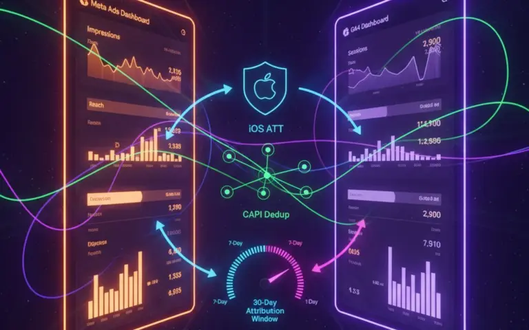 Meta Ads vs GA4 Discrepancy 2026: Why Numbers Don’t Match and How to Fix It